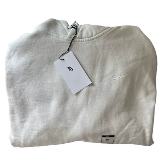 NWT Nike Hoodie, Cream/Ivory, Size 2XL - Picture 3 of 8